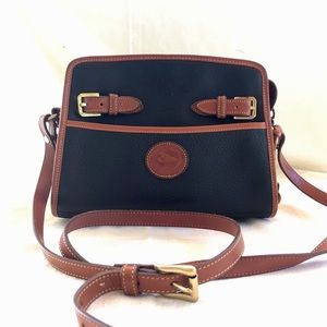 Dooney & Burke Vintage Leather Crossbody Bag